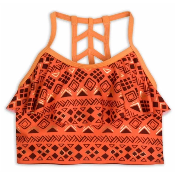 Disney’s Moana Girls Size 7/8 Tankini Swimsuit Set - Picture 5 of 8